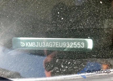 2014 Hyundai Tucson Gls z USA, uszkodzony, nr VIN KM8JU3AG7EU932553